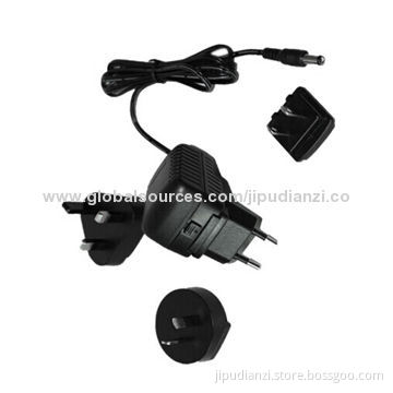 12W Interchangeable Plugs Power Supply Manufacturer